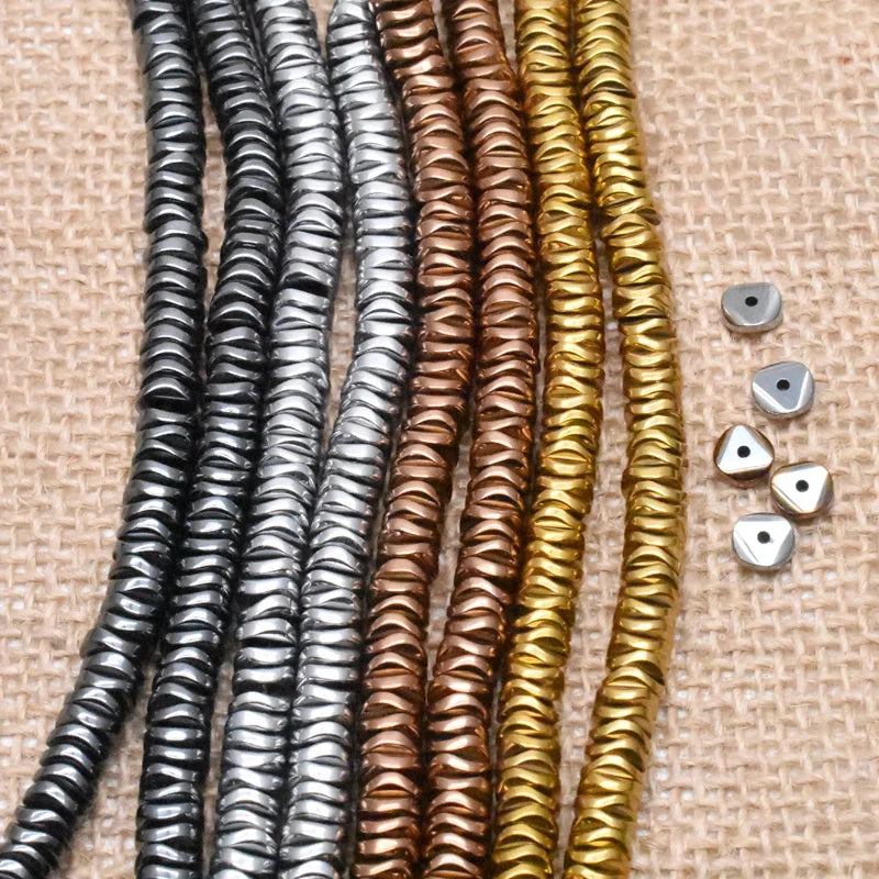 Flat Spacer Beads 4/6mm