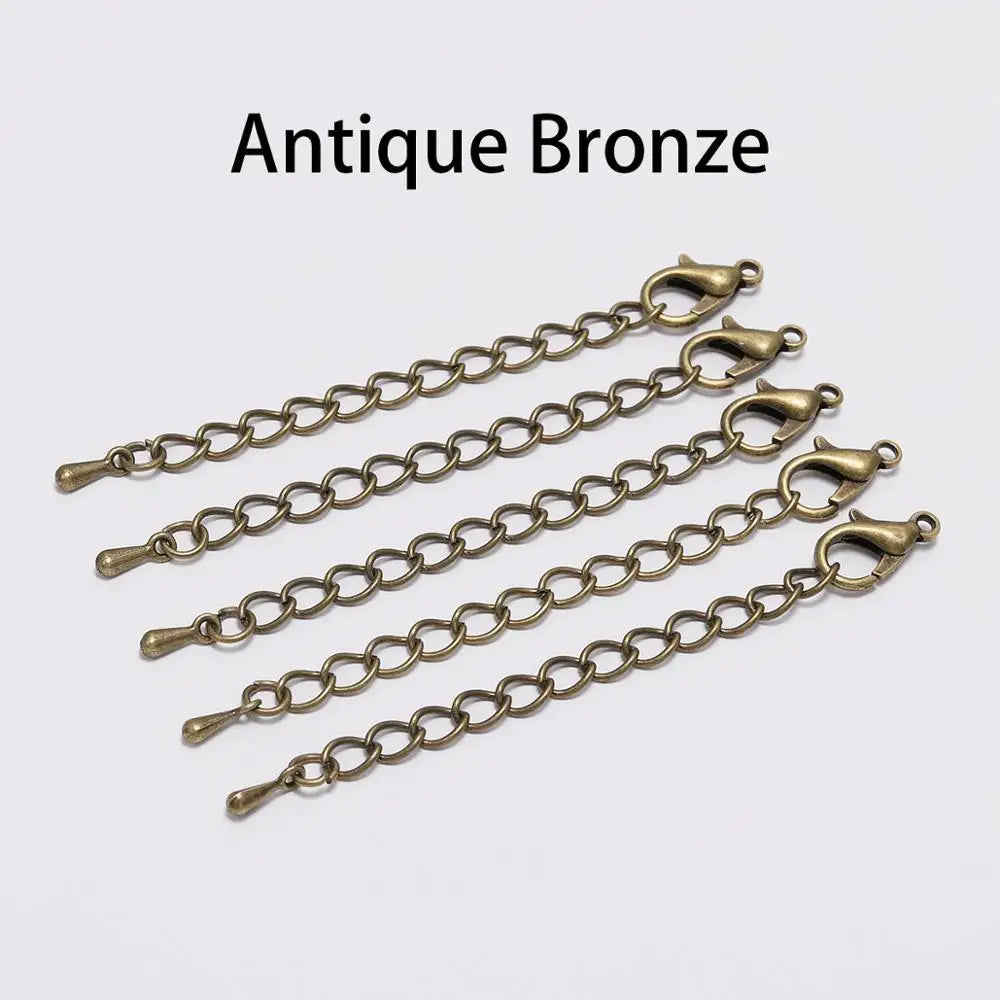 Extended Chains with Lobster Clasps (10pcs)