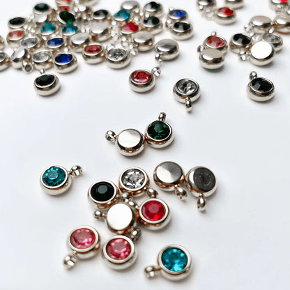 Rhinestone Bead Pendants