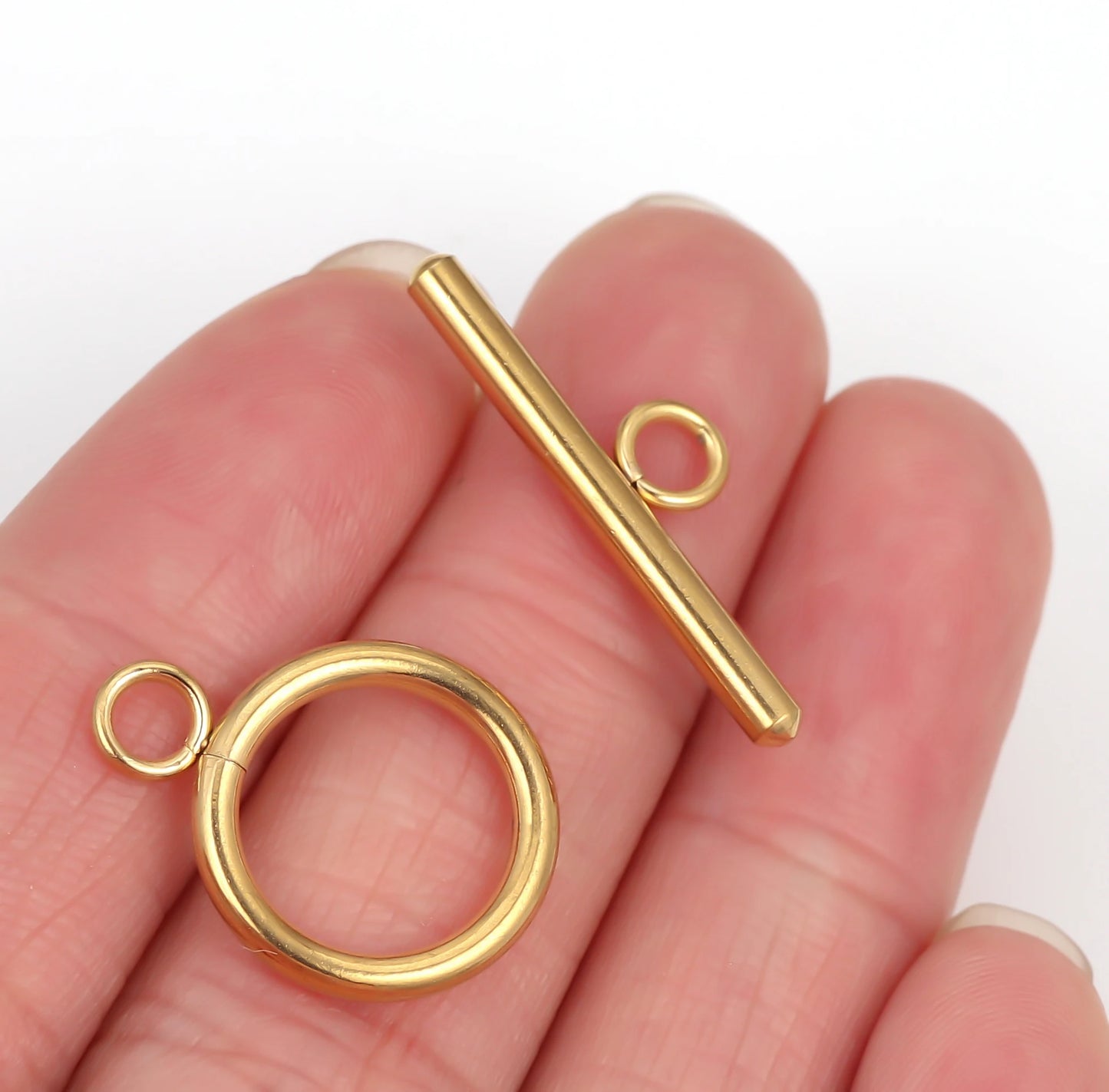 Stainless Steel OT Toggle Clasps