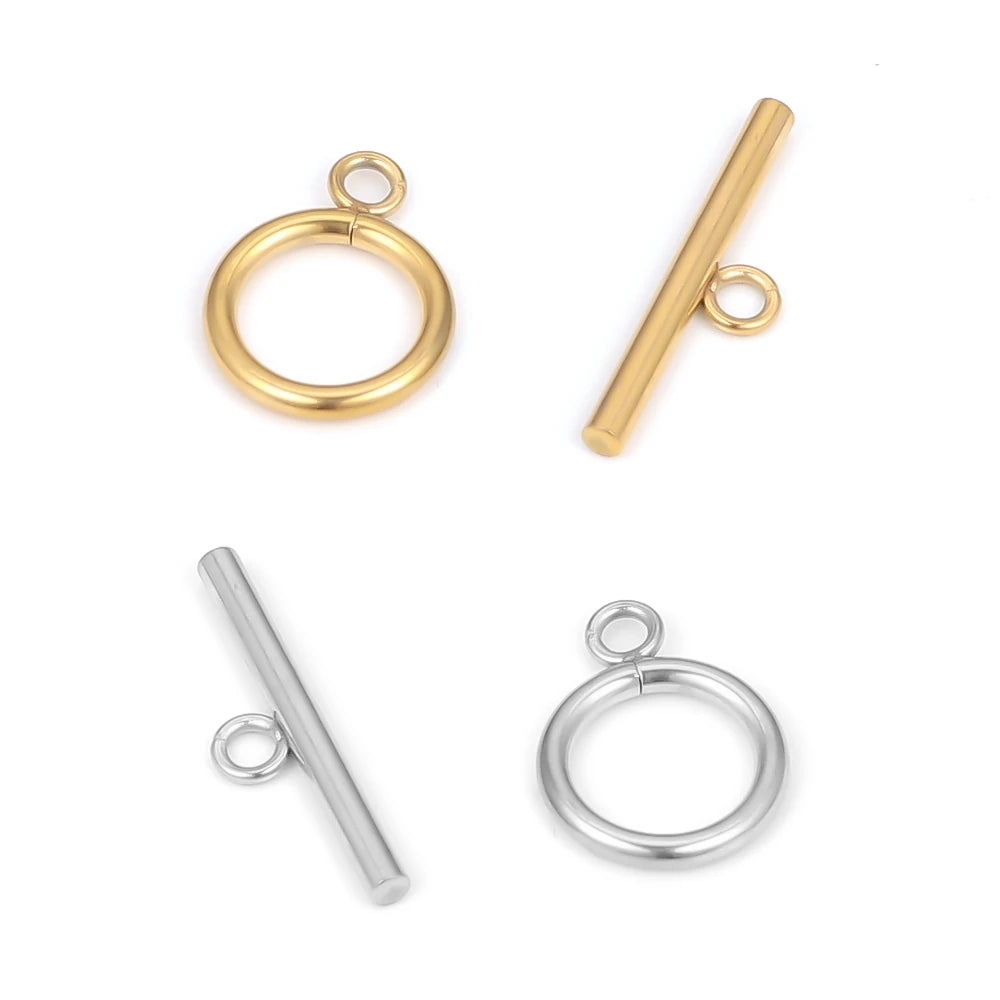 Stainless Steel OT Toggle Clasps