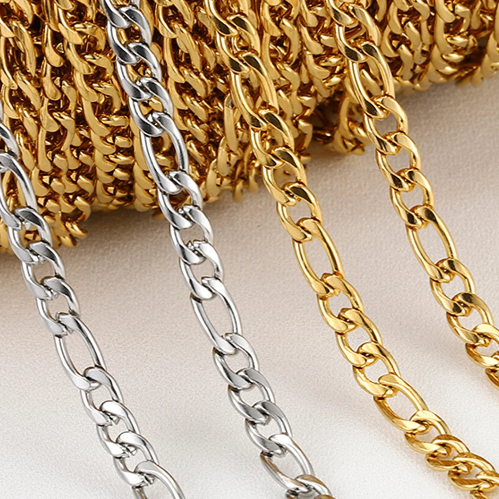 Gold & Steel Chains